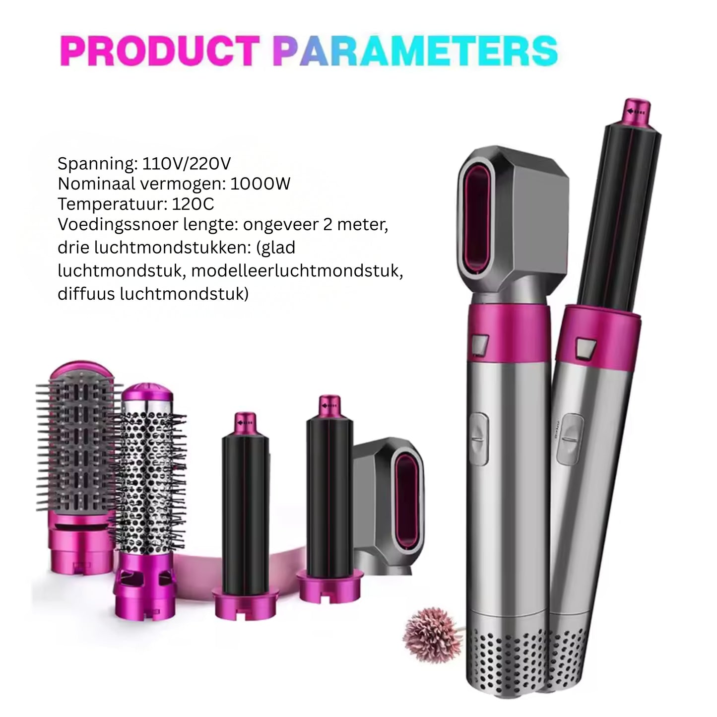 5-in-1 haarstylingapparaat