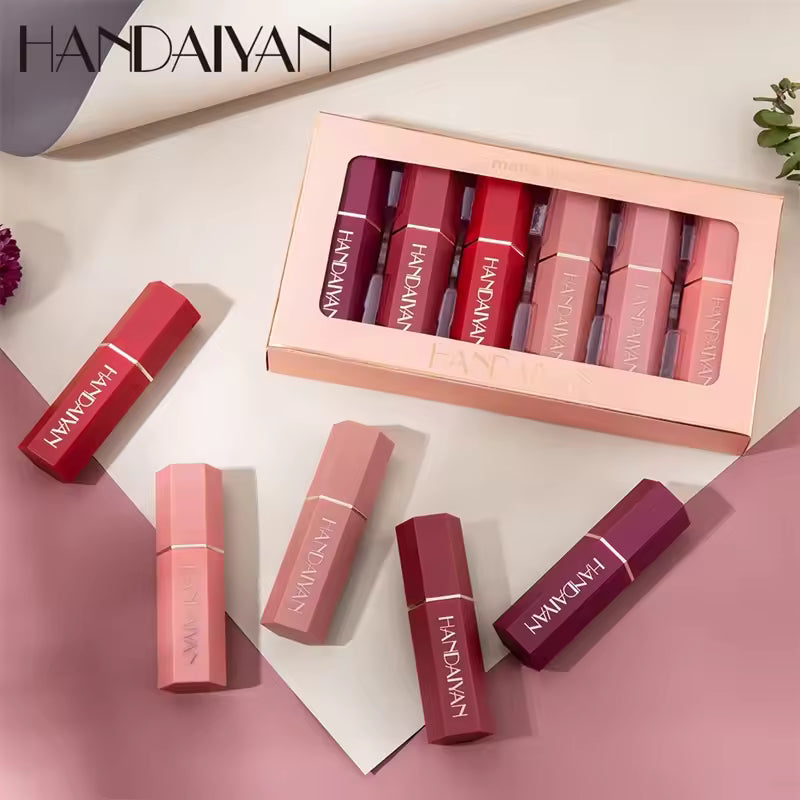 Fluwelen lippenstiftkit