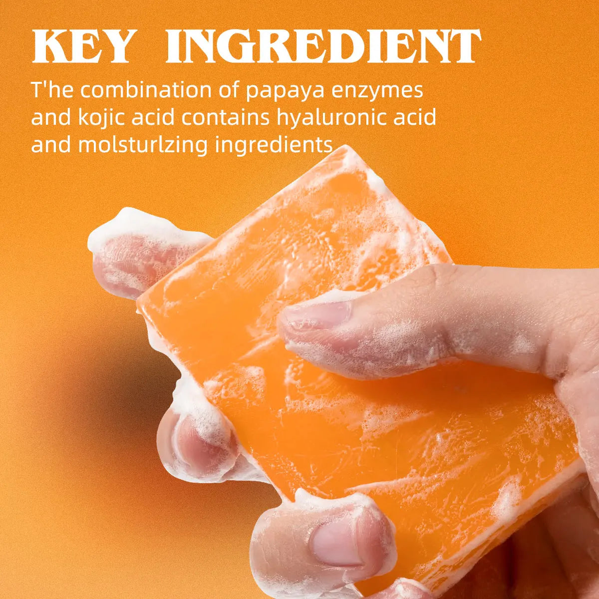 Kojic Zuur Papaya Zeep