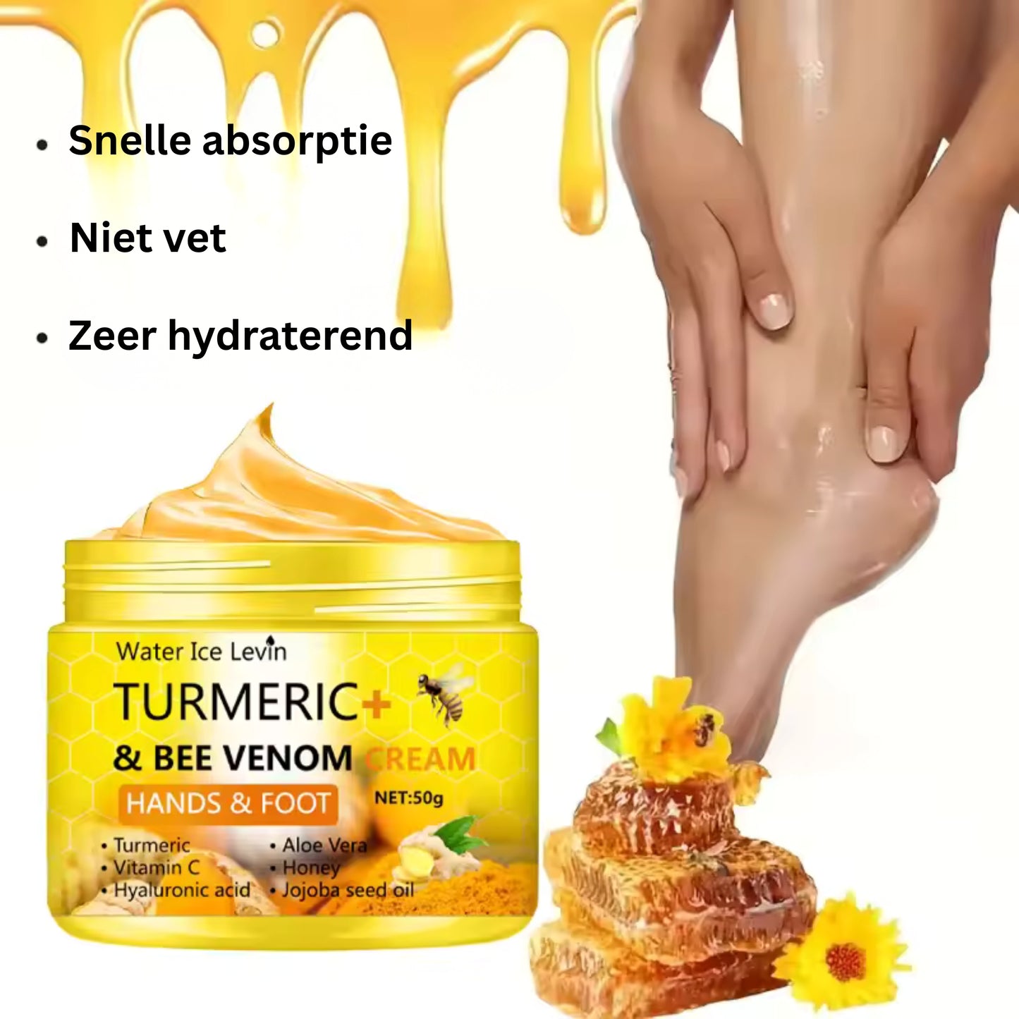 Kurkuma voetcrème