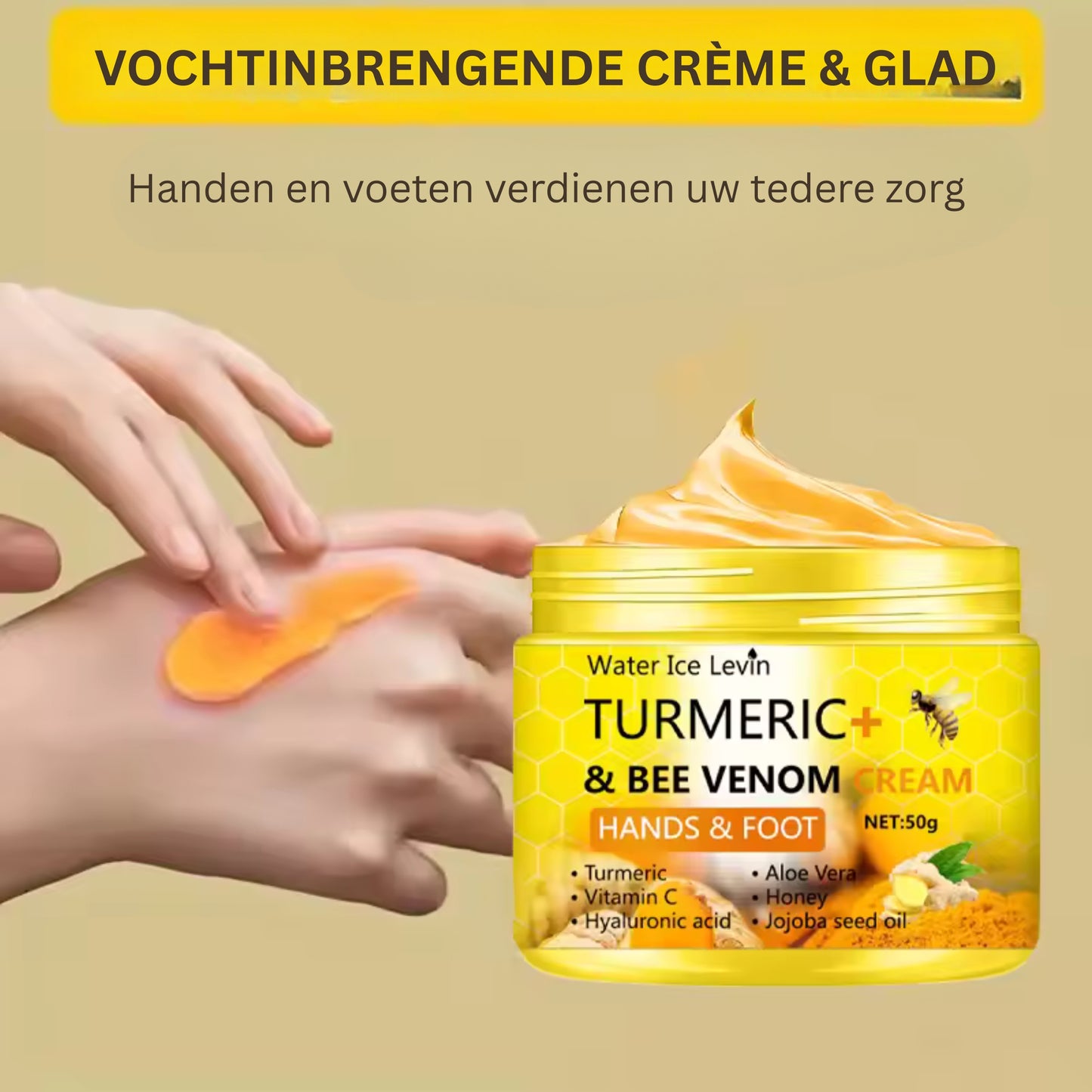 Kurkuma voetcrème