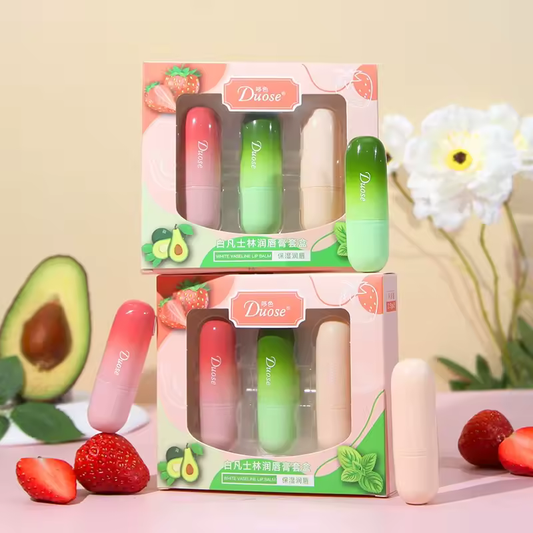 Fruitige lippenbalsemset