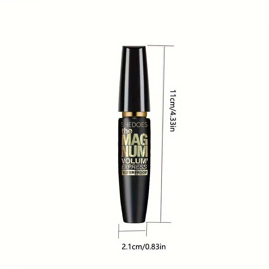 4D Zwarte Mascara voor Dikte, Lengte en Krul – Waterproof Vezel Mascara met Precisieborstel 5