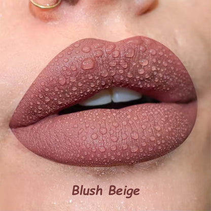 Waterproof matte lippenstift