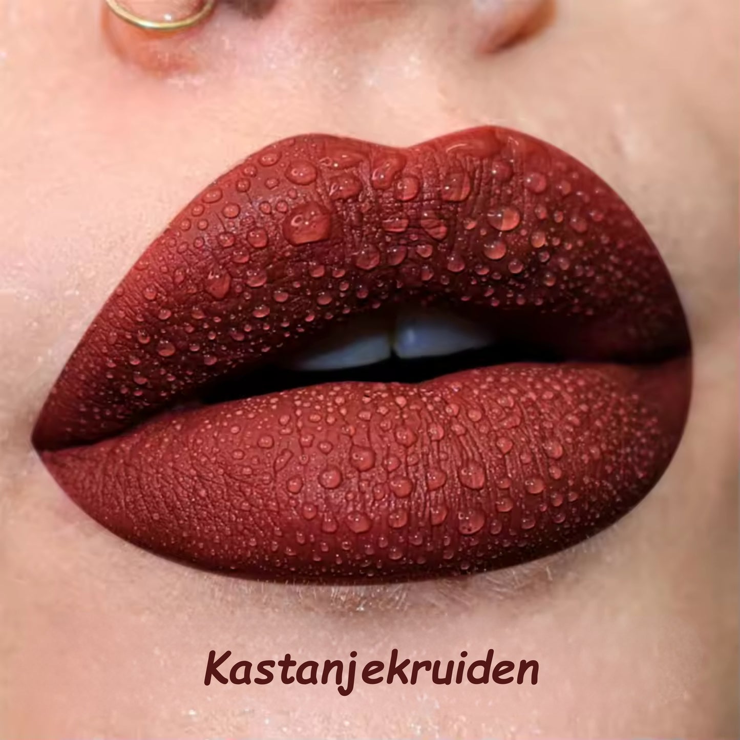 Waterproof matte lippenstift