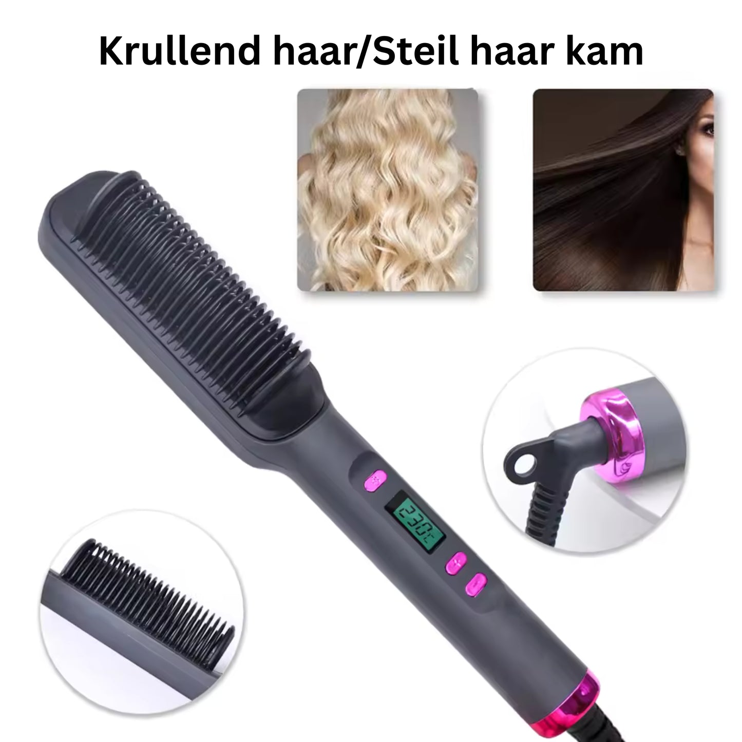 Elektrische stijltangkam