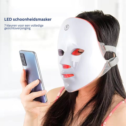 7-kleuren LED-gezichtsmasker
