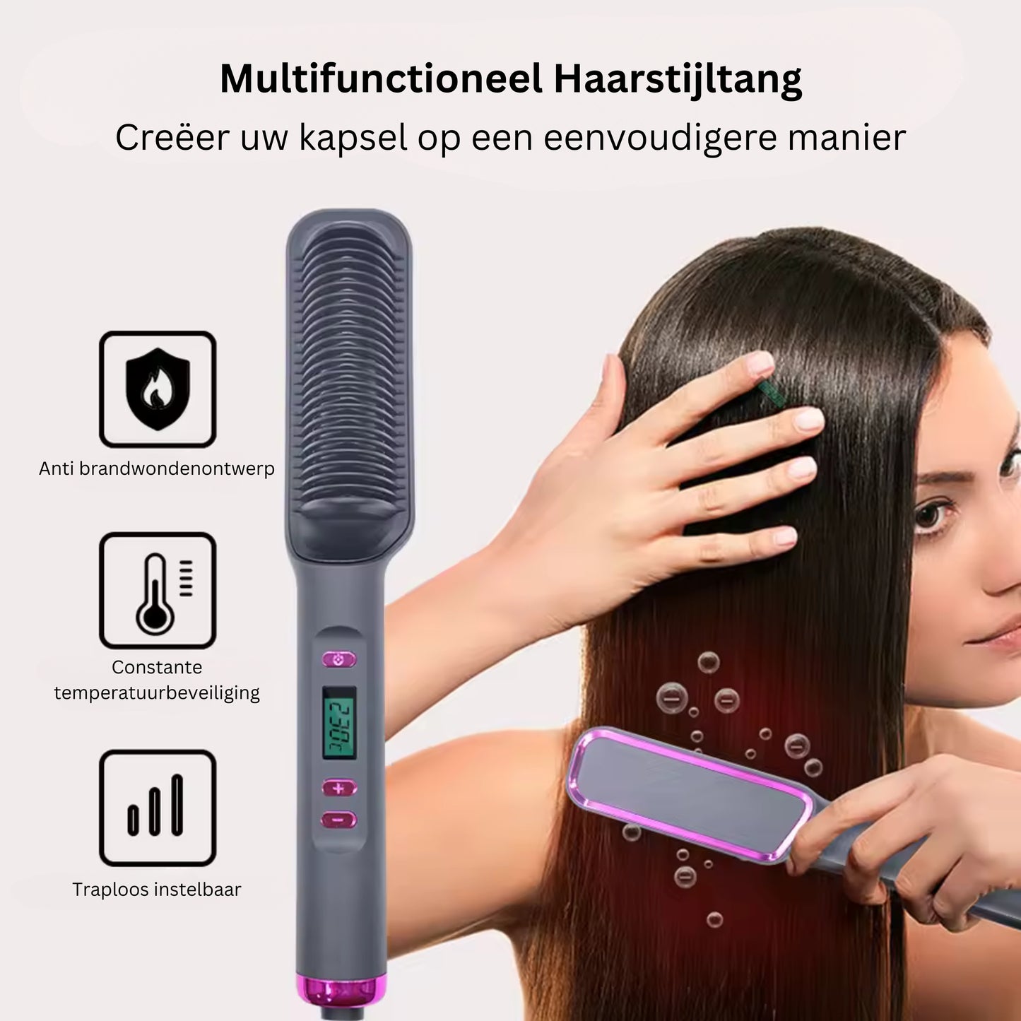 Elektrische stijltangkam
