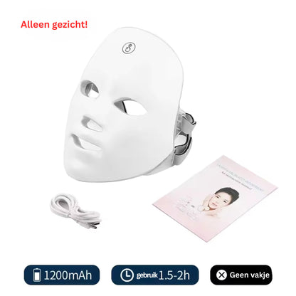 7-kleuren LED-gezichtsmasker