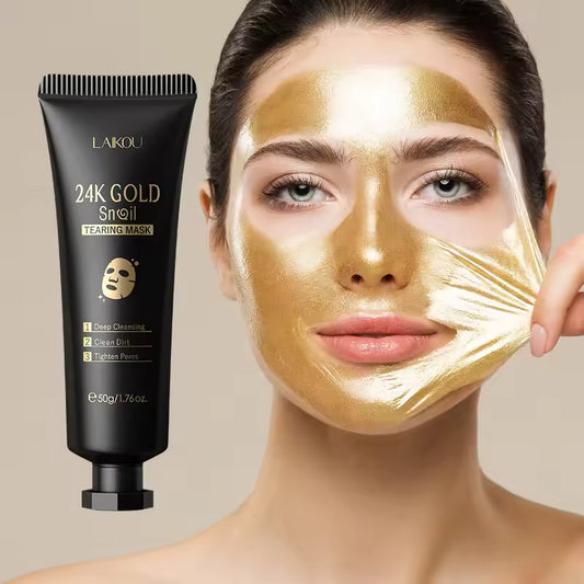 24k gouden peelingmasker