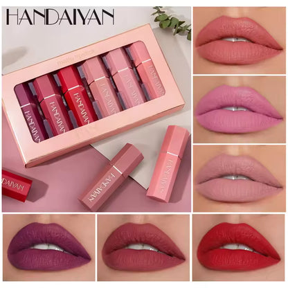 Fluwelen lippenstiftkit