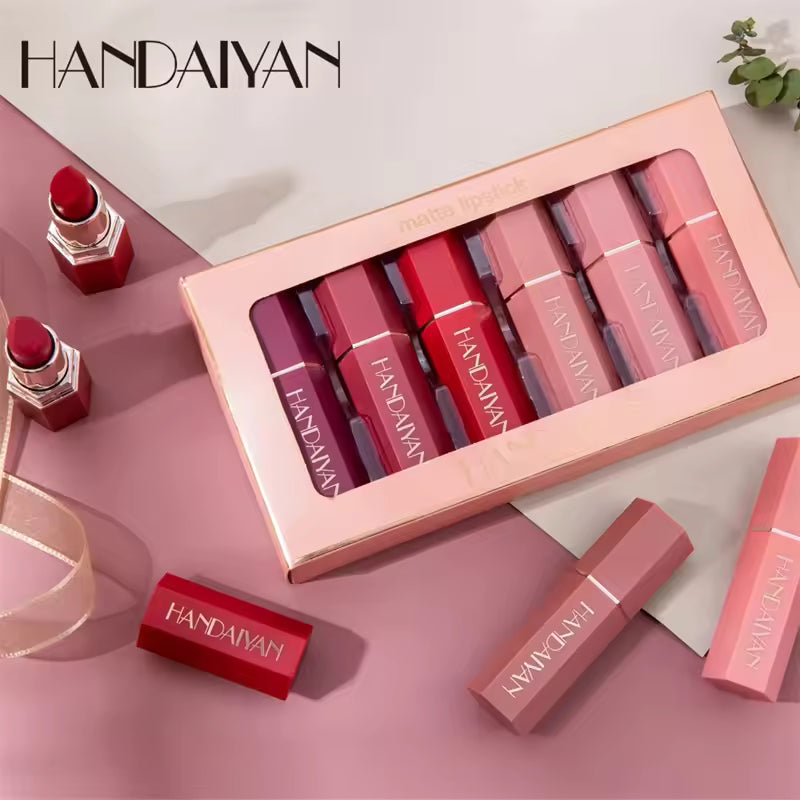 Fluwelen lippenstiftkit