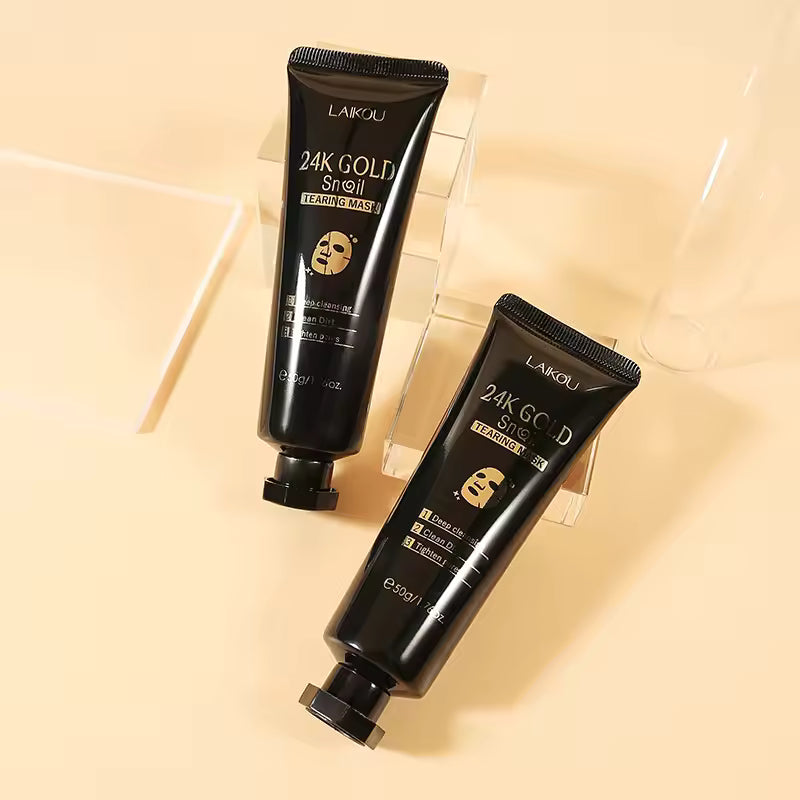 24k gouden peelingmasker