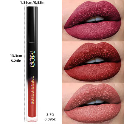 Waterproof matte lippenstift