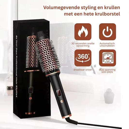 3-in-1 stylingborstel
