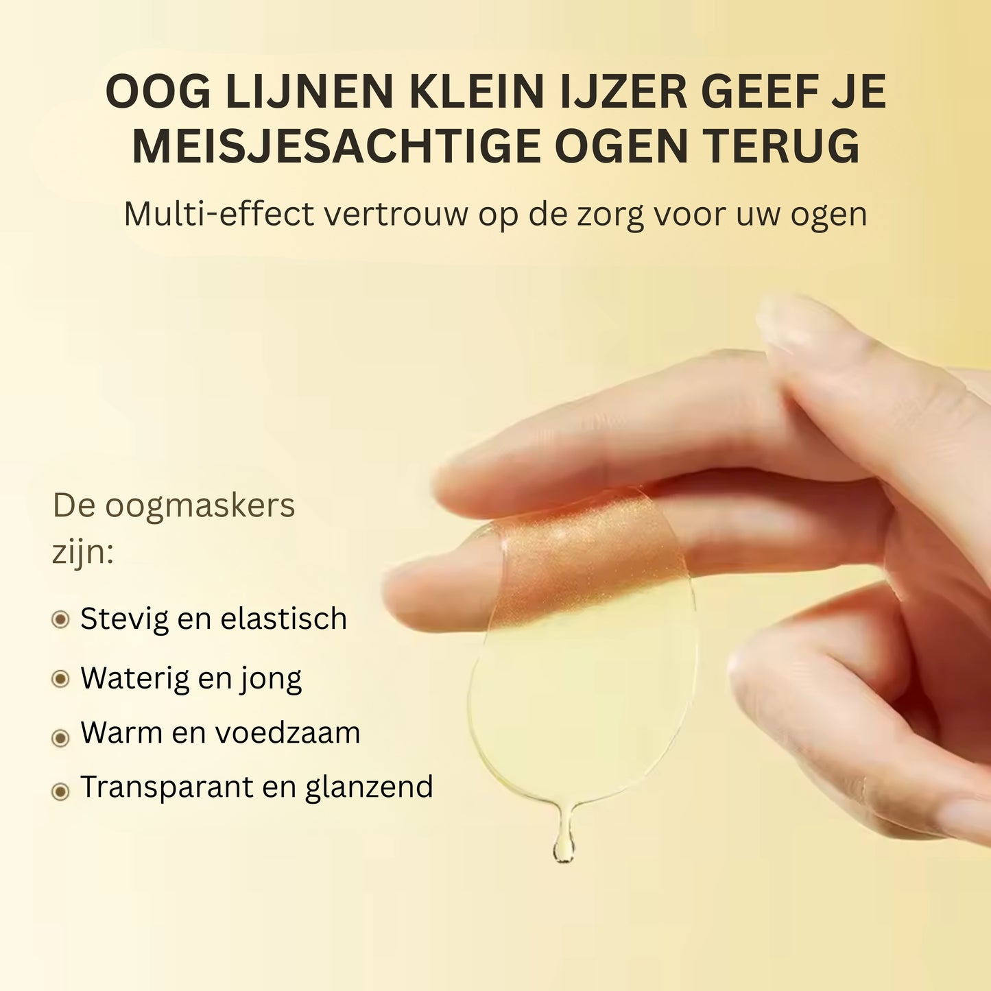 Hydraterend oogmasker