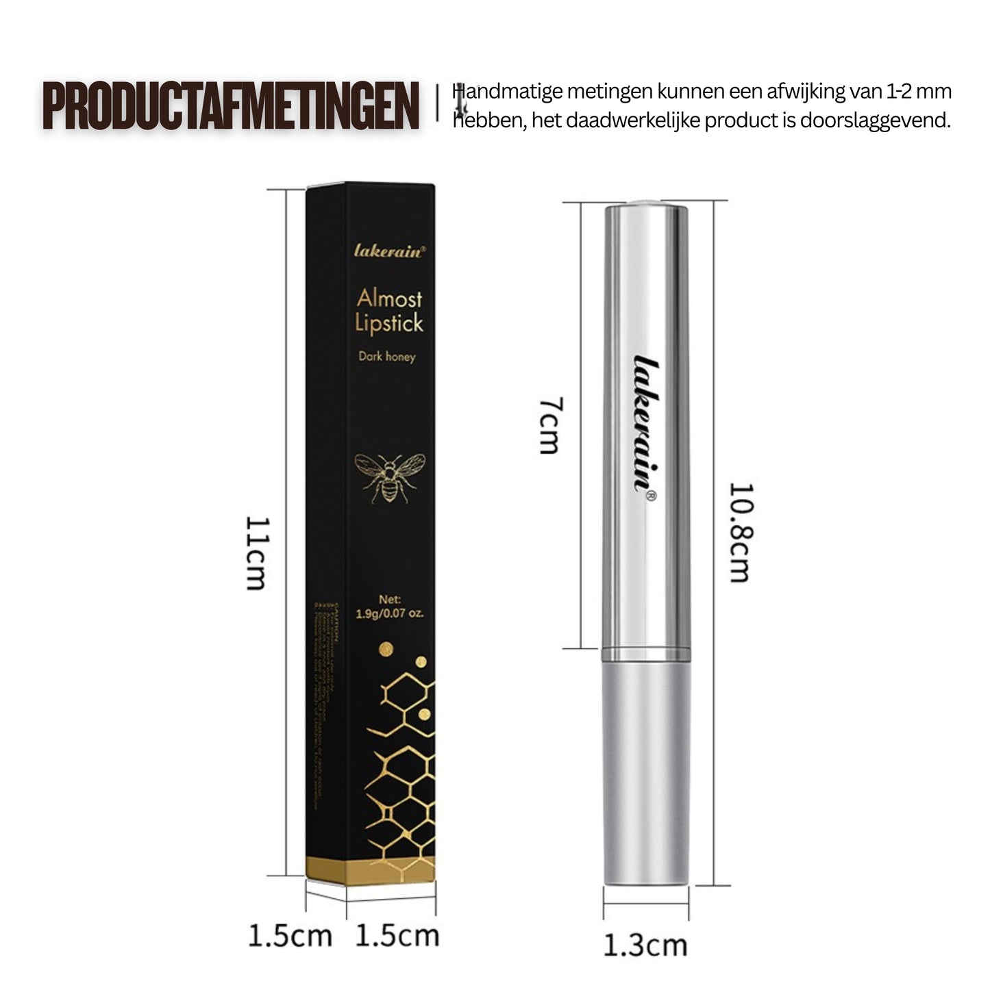 Zwarte honing lippenbalsem